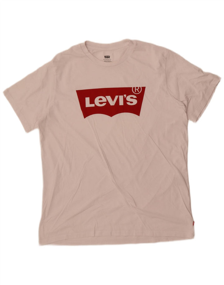 Levi's muška velika bijela majica s grafičkim motivima