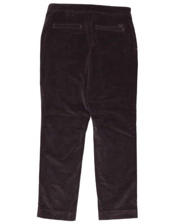 CREW CLOTHING Ženske hlače od samta UK 12 srednje W30 L28 tamnoplave