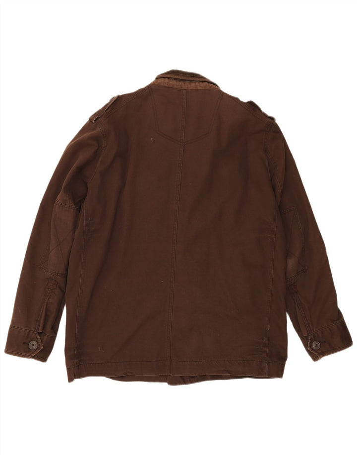 Fat Face muška pomoćna jakna UK 40 Large Brown Pamuk