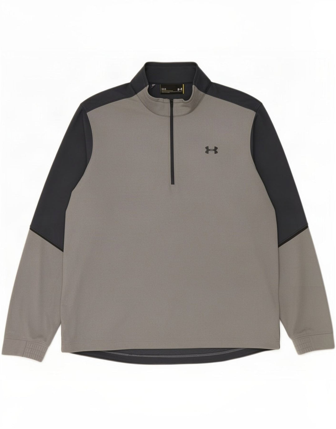 Under Armour gornji dio trenirke s grafičkim motivima u sivoj boji