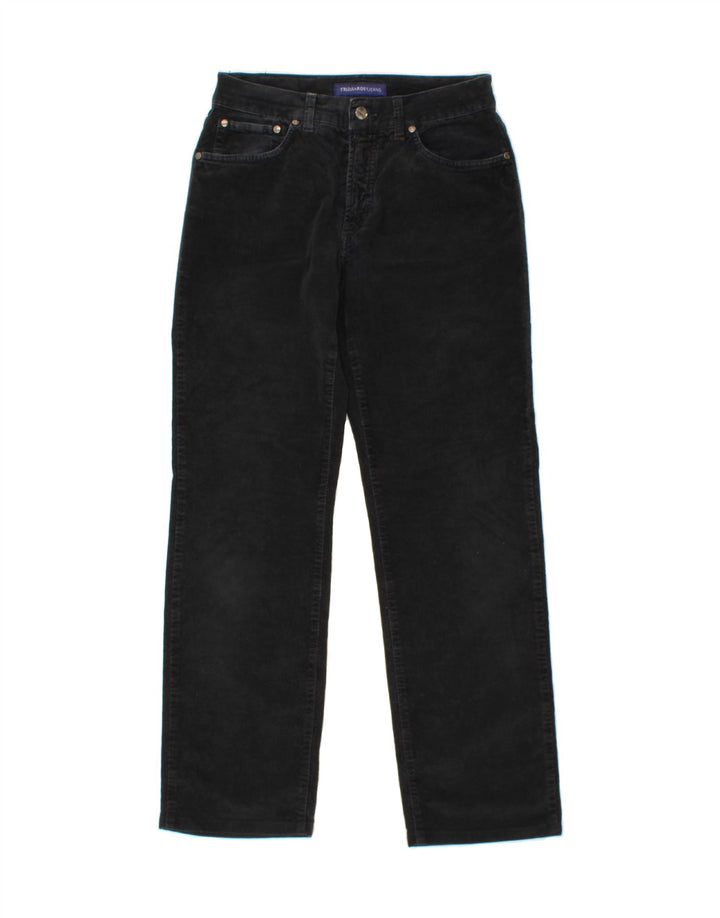 TRUSSARDI Womens Straight Jeans W31 L29  Black Cotton Vintage Trussardi and Second-Hand Trussardi from Messina Hembry 