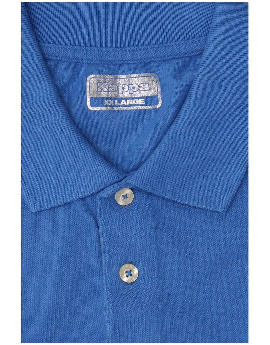 KAPPA Mens Polo Shirt 2XL Blue Cotton