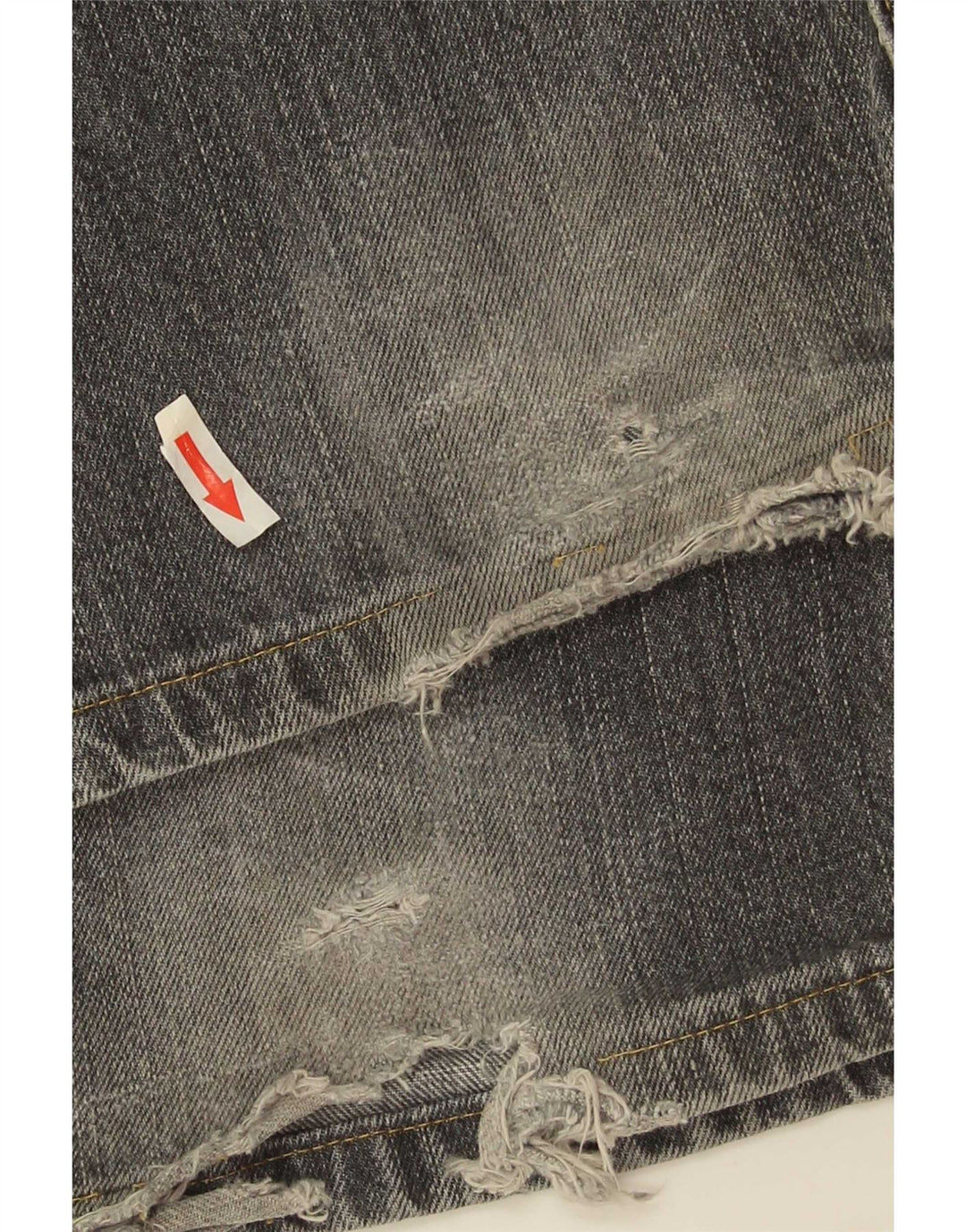 Levi's muške 502 sužene traperice W31 L30 sivi pamuk