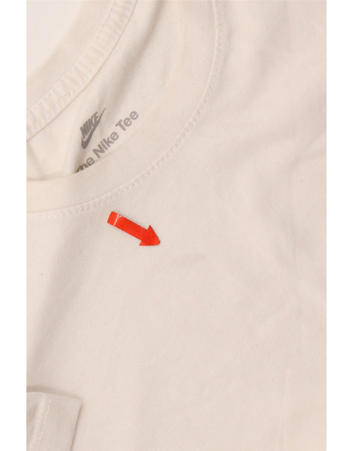 Nike muška majica kratkih rukava Srednje bijeli pamuk