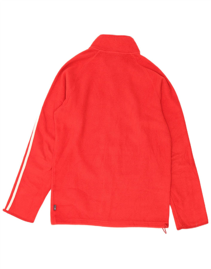 Adidas muška flis jakna UK 34 XS crveni poliester
