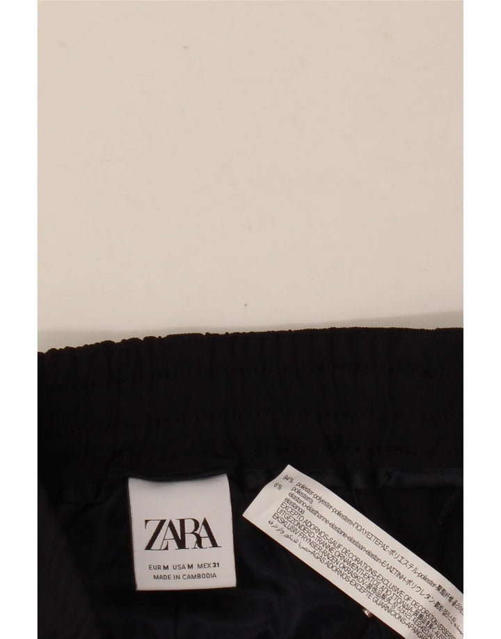 Zara muške trenirke Hlače Joggers Medium tamnoplavi poliester