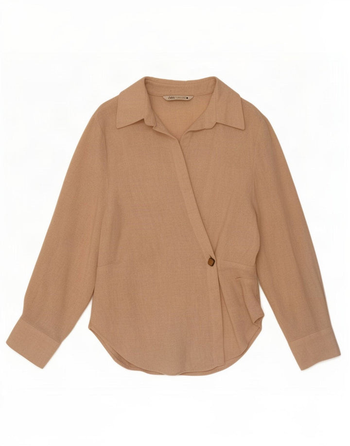 Zara ženska košulja UK 16 Large Beige