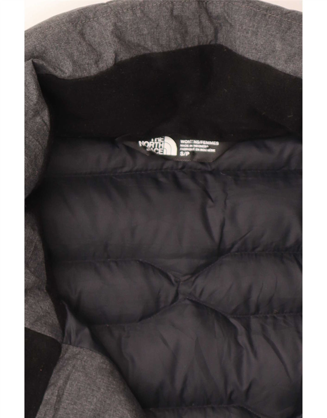 The North Face ženski podstavljeni kaput UK 10 Mali sivi najlon