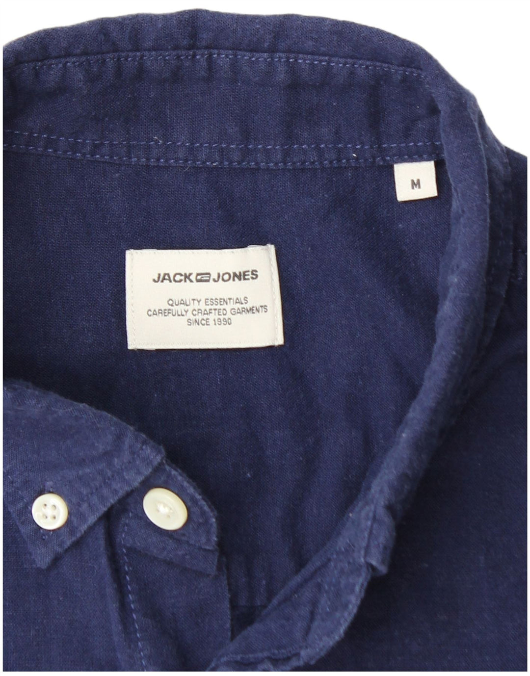 JACK & JONES muška košulja kratkih rukava srednje tamnoplava