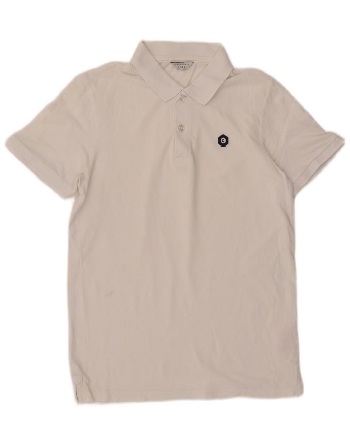 Jack & Jones muška polo majica Mala bijela pamučna