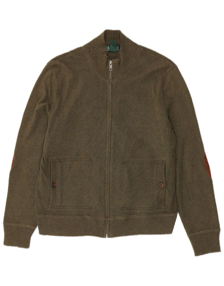 Ženski džemper Ralph Lauren UK 14 Srednji kaki pamuk