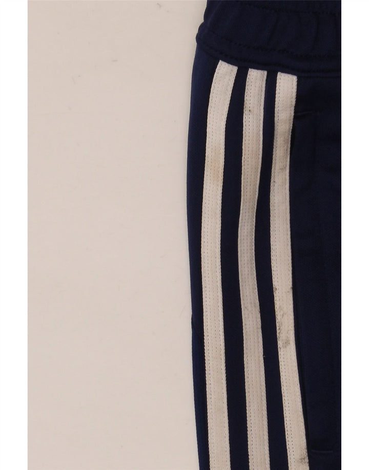 Adidas Hlače za trenirku za dječake 11-12 godina tamnoplave poliesterske