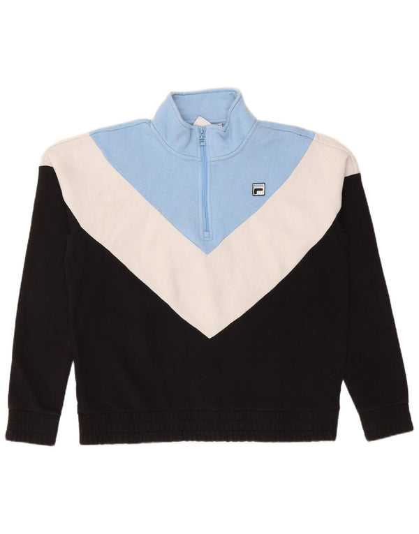 Fila Ženska majica s kratkim rukavima UK 16 Veliki višebojni blok boja