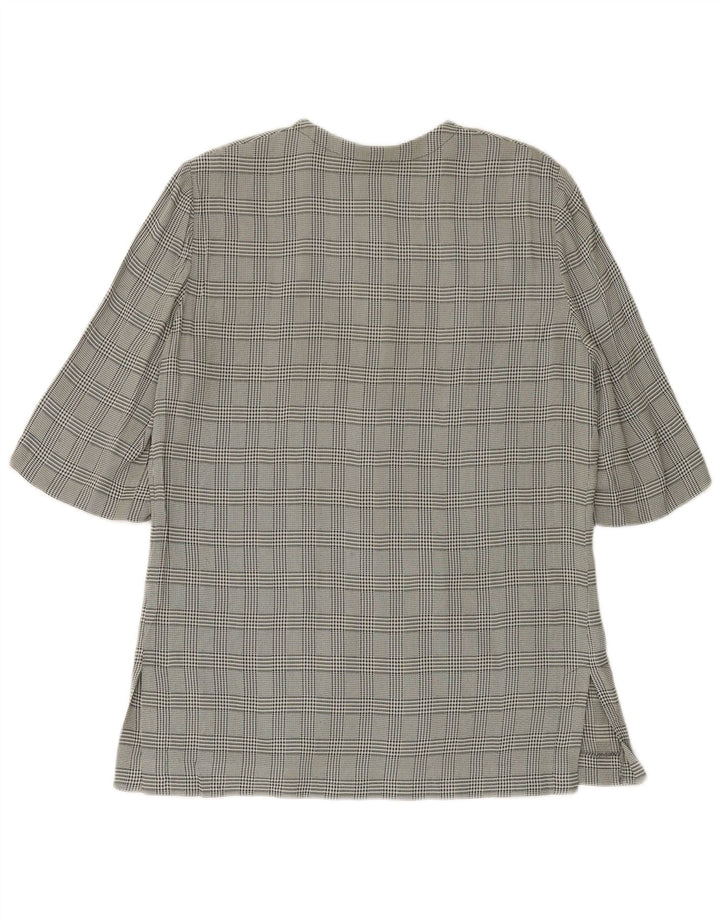 LUISA SPAGNOLI Ženska jakna s 3/4 rukavima IT 46 Veliki zeleni karirani