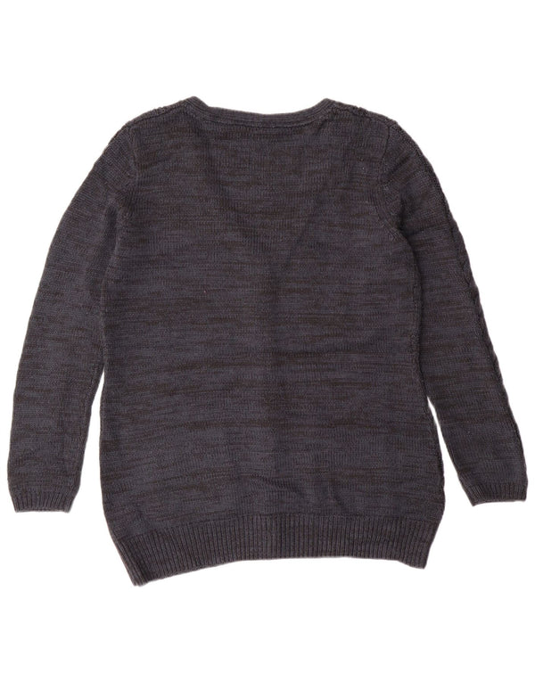 Fat Face ženski kardigan džemper UK 14 Veliki tamnoplavi klasični kašmir