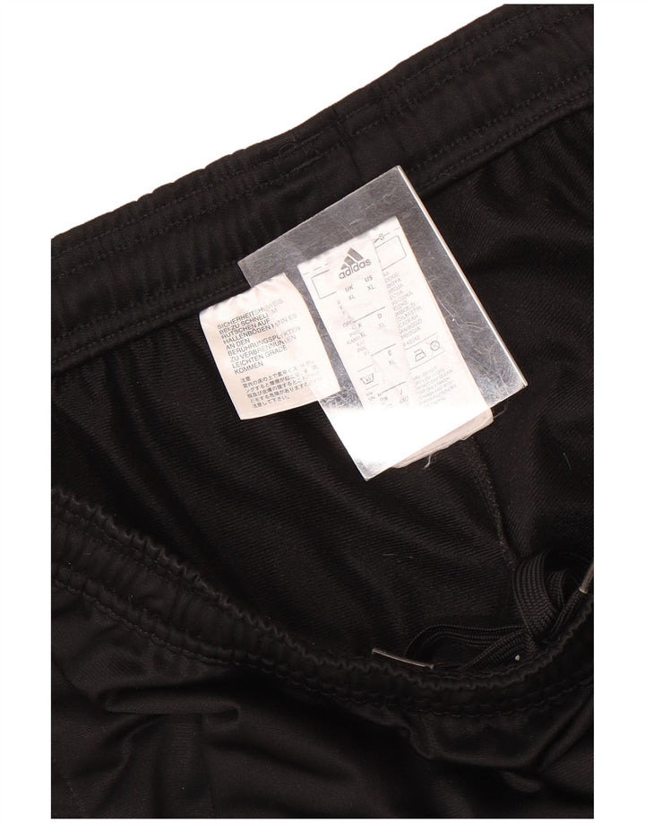 Adidas muške trenirke XL crne poliesterske hlače