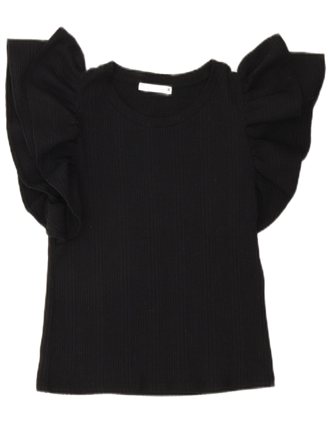 Zara ženski gornji dio kratke bluze UK 10 Small Black