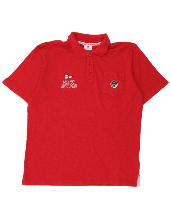 North Sails muška ragbi polo majica XL, crveni pamuk