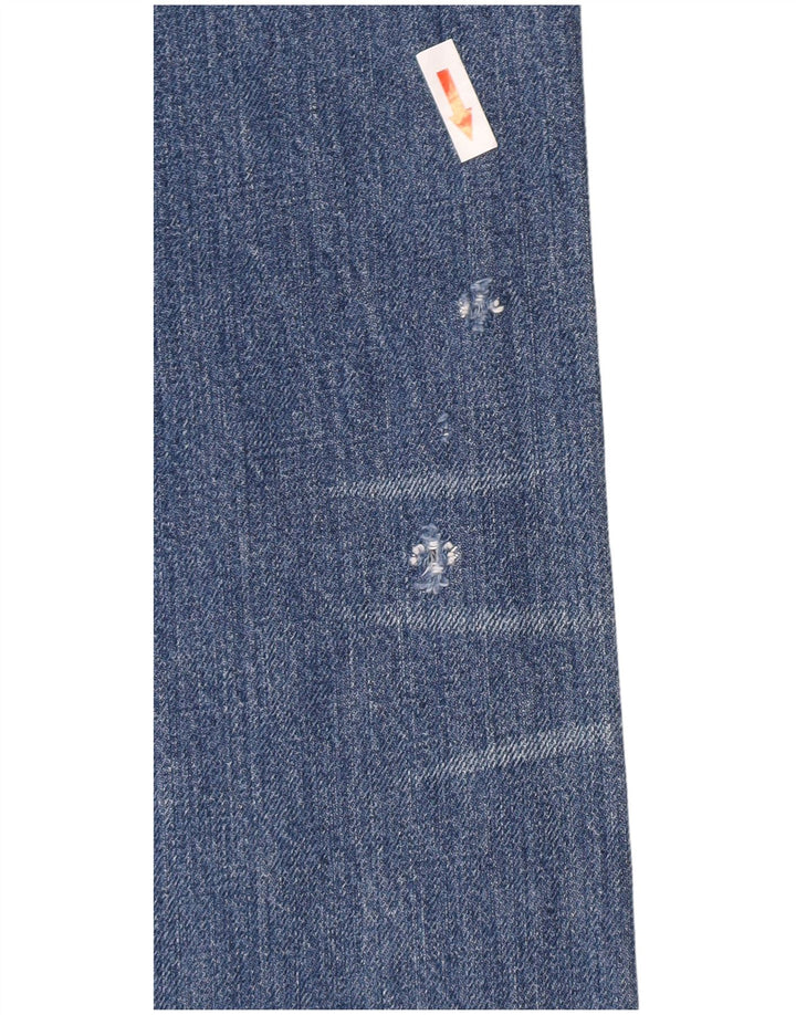 Levi's muške 501 ravne traperice W38 L30 plavi pamuk