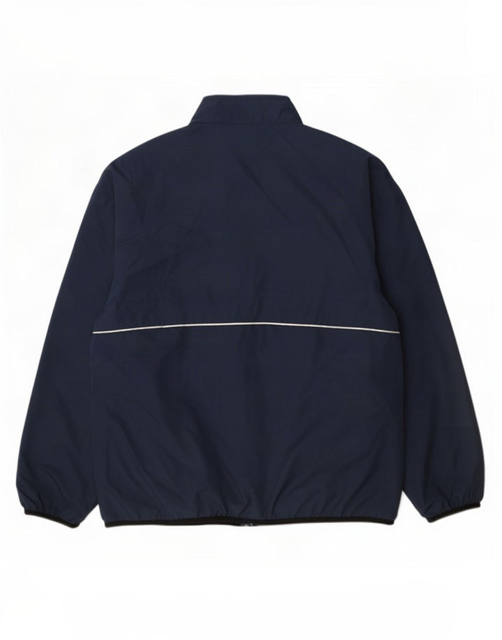 Reebok muška kišna jakna UK 42 XL tamnoplavi poliester