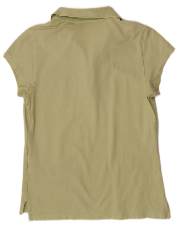 Tommy Hilfiger ženska polo majica UK 14 veliki zeleni pamuk