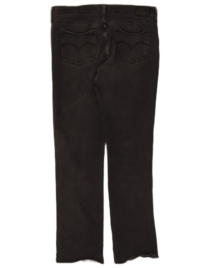 Levi's ženske ravne traperice 314 za oblikovanje W32 L30 crni pamuk