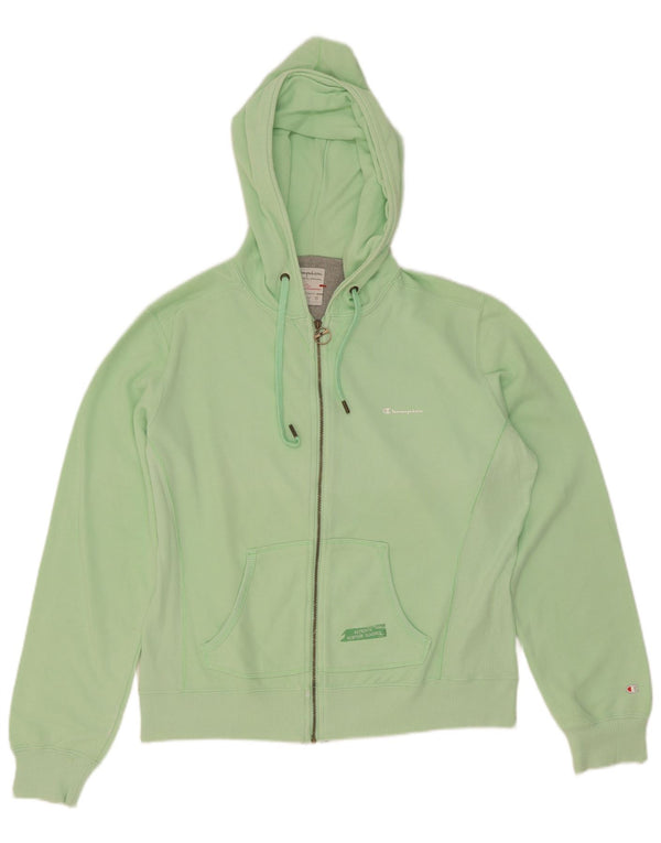 Champion Womens Heritage Classics Zip Hoodie pulover UK 16 Large Green