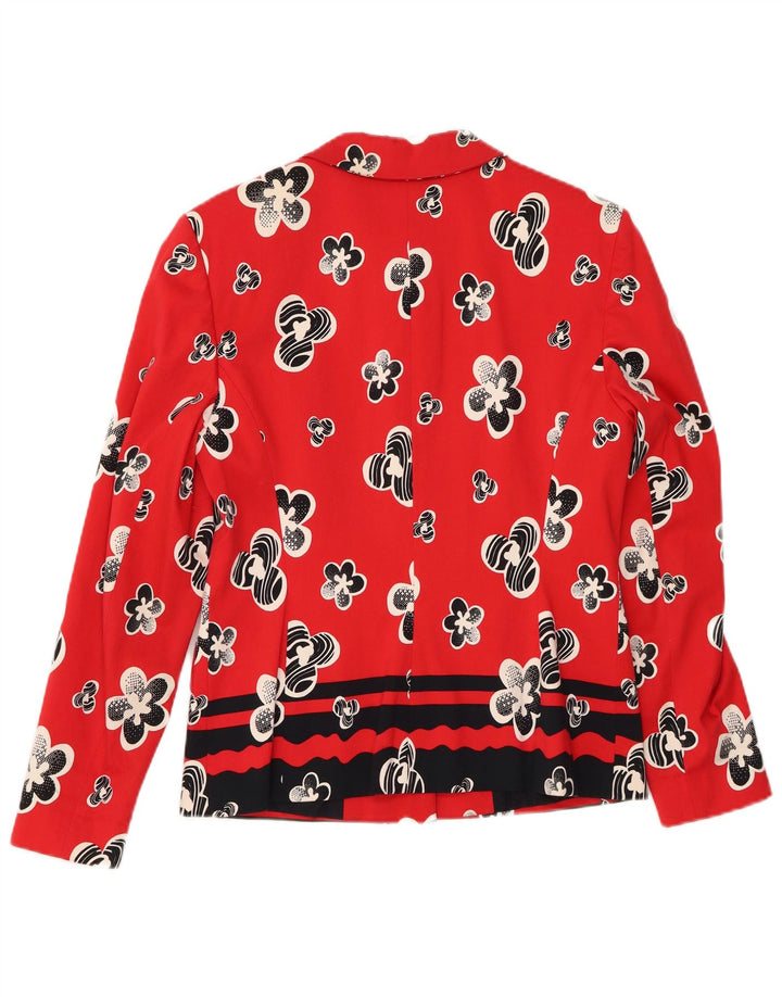 Mondi muška jakna sa 4 gumba EU 38 srednje crvene cvjetne boje