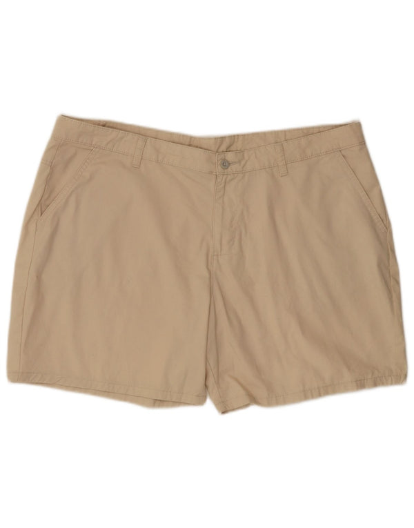 Mountain Warehouse Ženske Regular Chino kratke hlače UK 18 XL W38 Bež pamuk