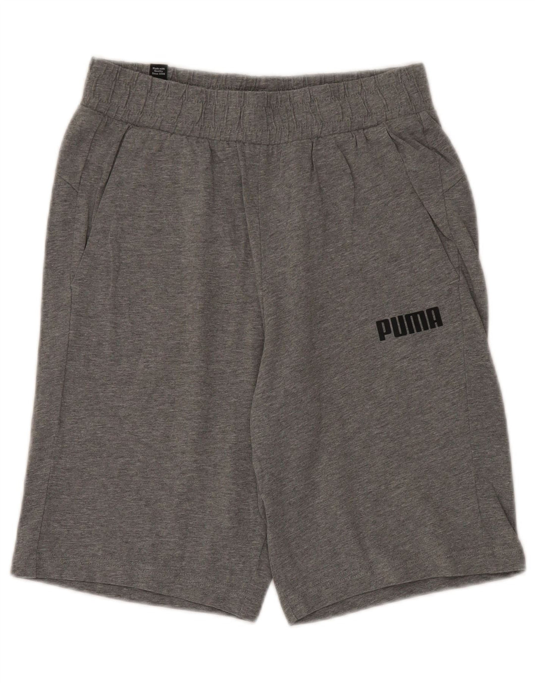 Puma muške sportske kratke hlače, mali sivi flekasti pamuk