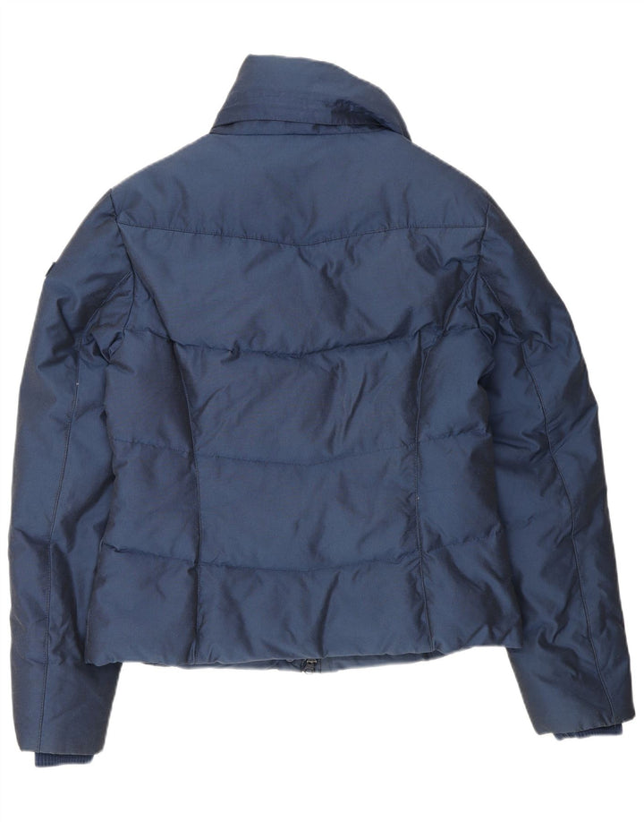 Woolrich ženska podstavljena jakna UK 16 Large tamnoplavi pamuk
