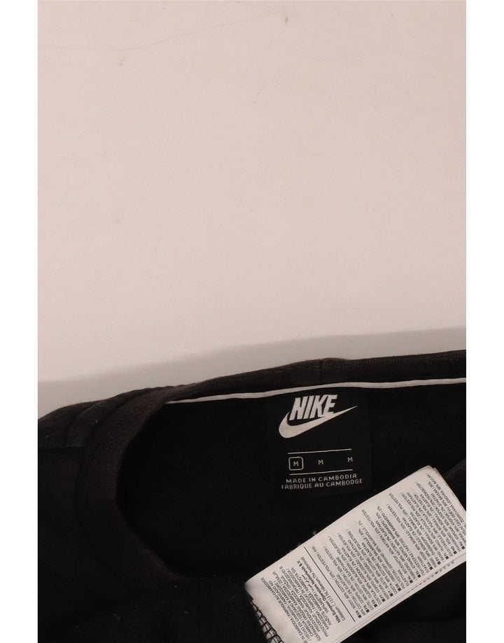 Nike muška trenirka široke grafike srednje crne boje