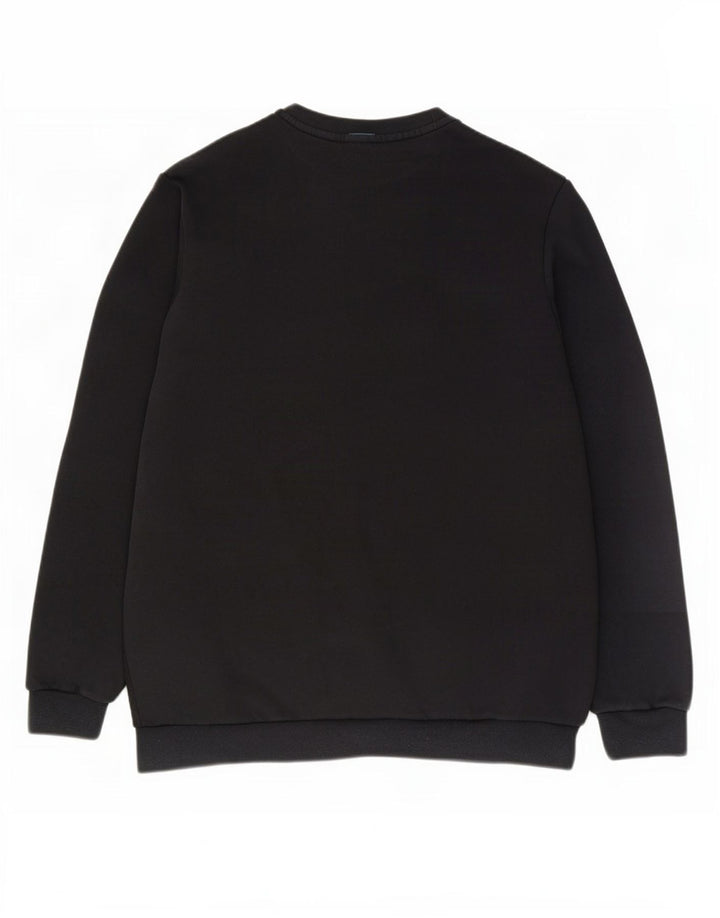 Veliki crni pamuk Nike Graphic Sweatshirt džemper
