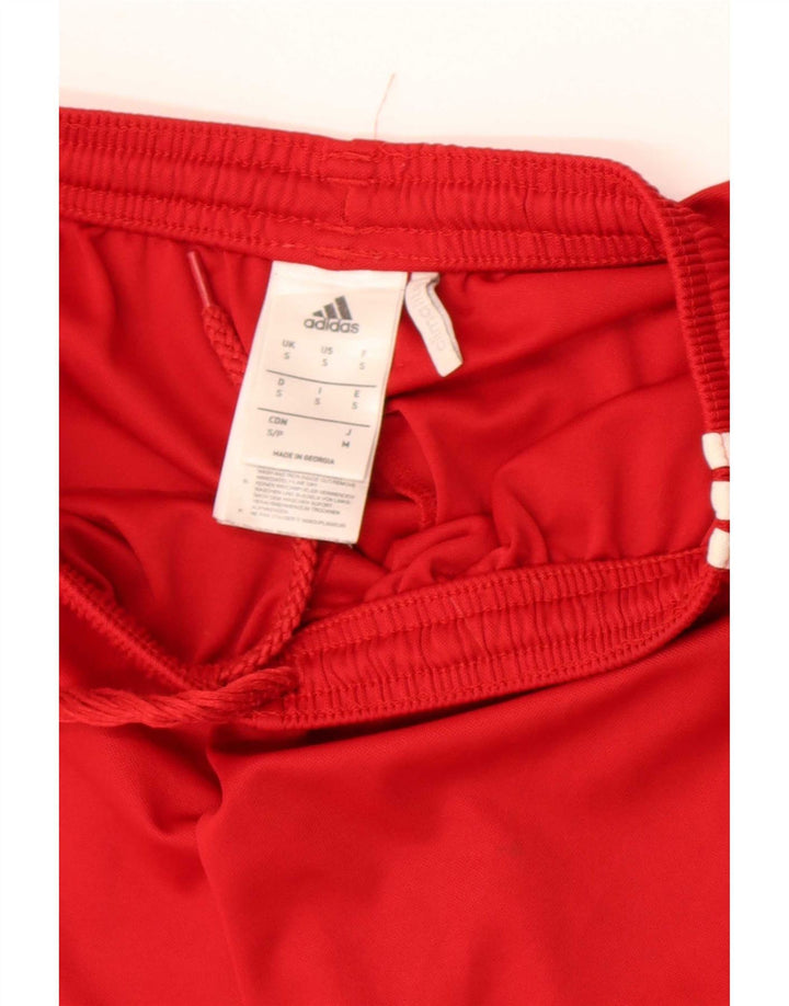 Adidas muške sportske kratke hlače Climalite male crvene boje od poliestera