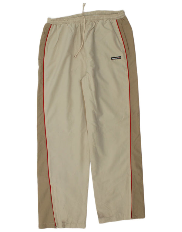 REEBOK Ženske hlače za trenirku UK 14 Large Beige Colourblock Poliester