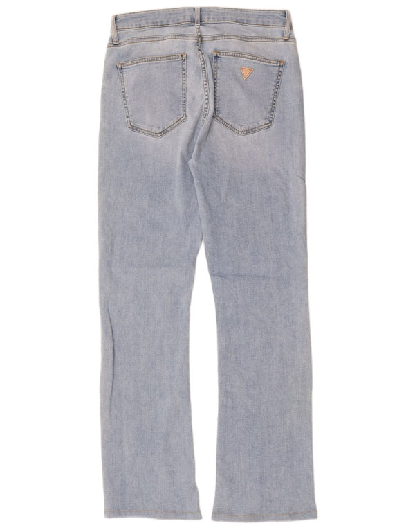 GUESS Ženske seksi lepršave traperice W30 L31 Plave