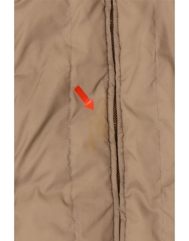 MAX & CO. Ženska podstavljena jakna UK 10 Mala bež najlon