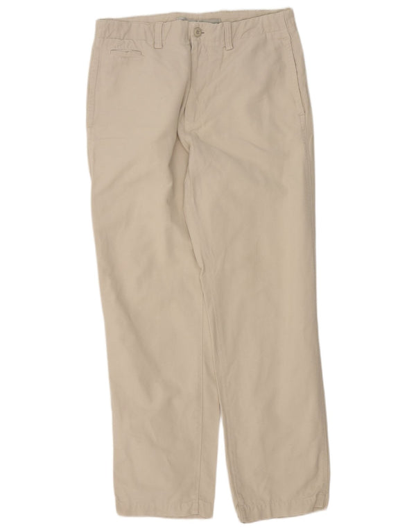 Massimo Dutti muške ravne chino hlače EU 40 srednje W31 L30 bež