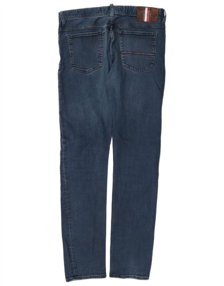 Tommy Hilfiger Ženske Bleecker uske traperice W32 L34 Plavi pamuk