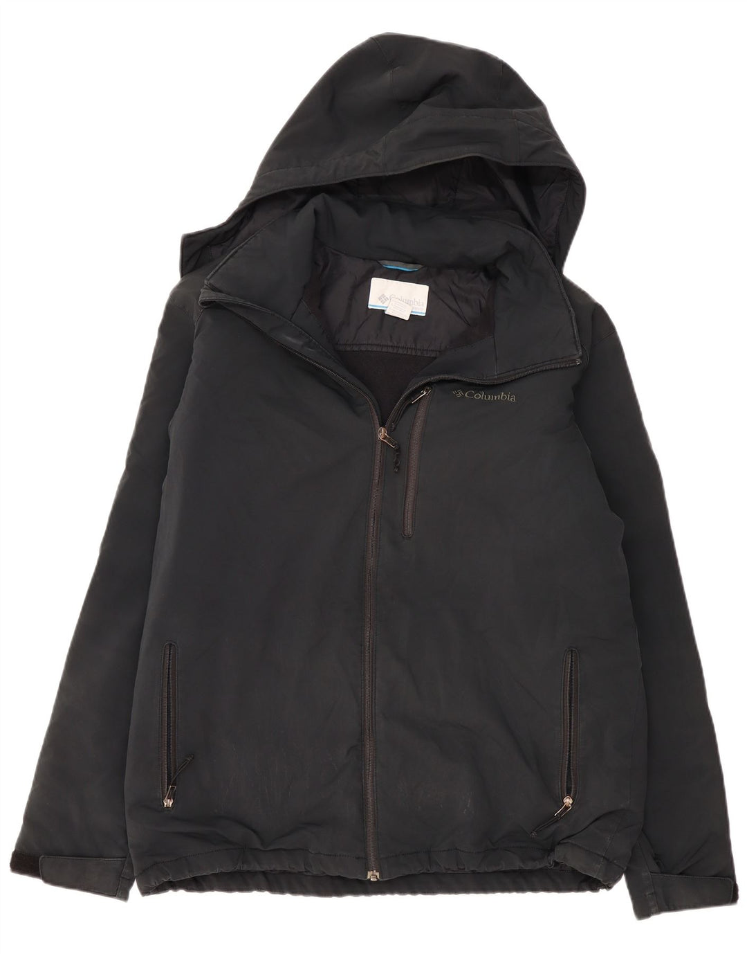 Muška vjetrovka s kapuljačom COLUMBIA UK 42 XL sivi poliester