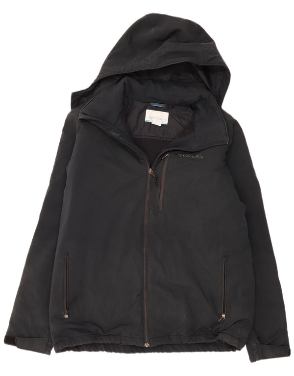 Muška vjetrovka s kapuljačom COLUMBIA UK 42 XL sivi poliester