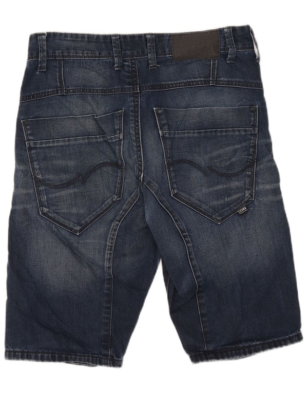Jack & Jones muške traper kratke hlače W32 srednje plave