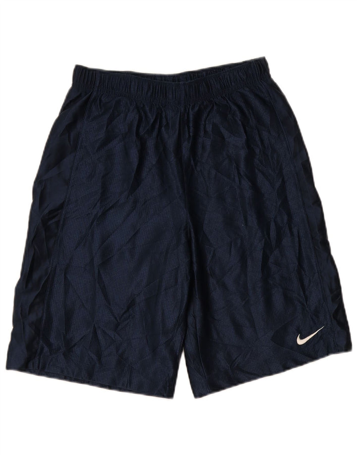 Nike muške sportske kratke hlače velike tamnoplave poliesterske boje