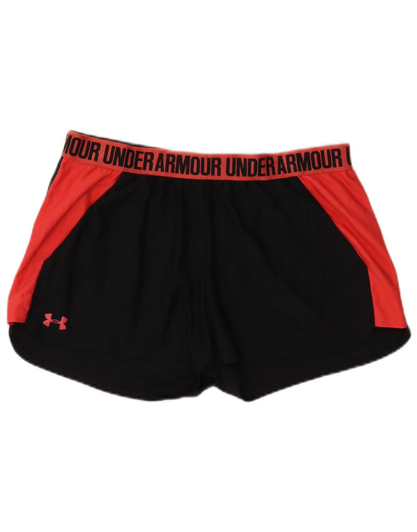 Under Armour ženske sportske kratke hlače Heat Gear UK 18 XL crne boje