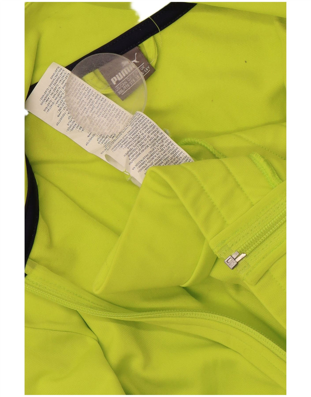 PUMA Boys Trenirka Gornja jakna 15-16 godina Green Colourblock Poliester