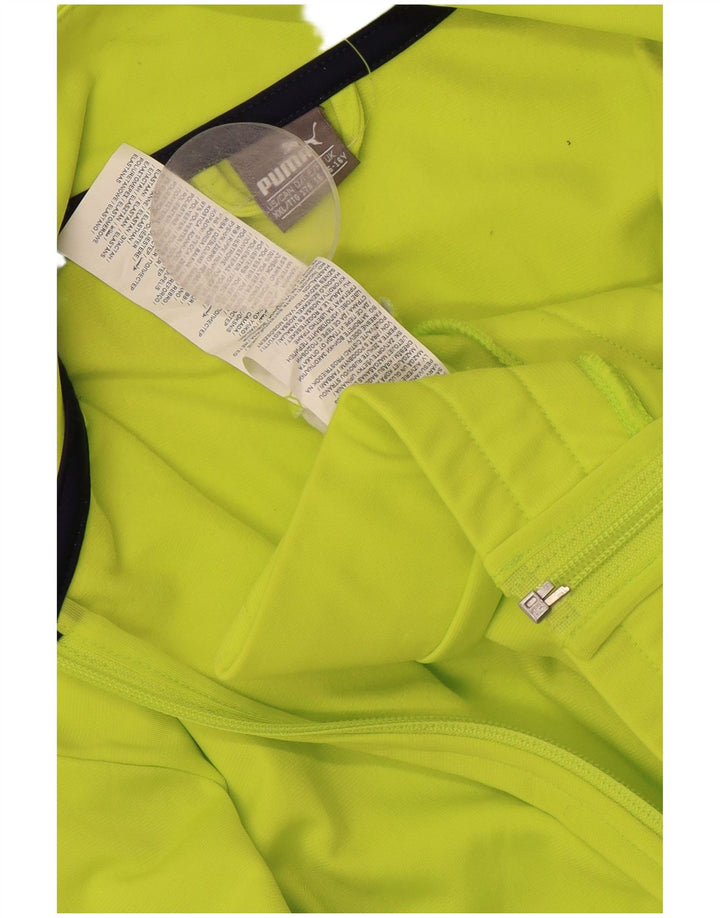 PUMA Boys Trenirka Gornja jakna 15-16 godina Green Colourblock Poliester