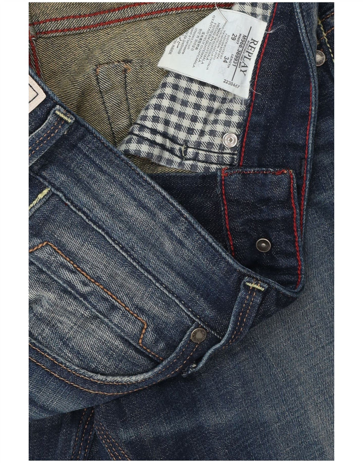 REPLAY Ženske uske traperice Jeto W29 L34 plavi pamuk