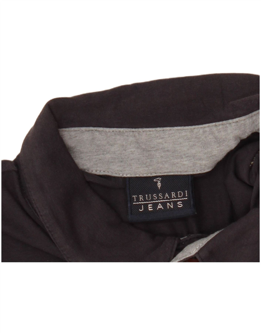 TRUSSARDI JEANS Muška polo majica velika tamnoplava pamuk