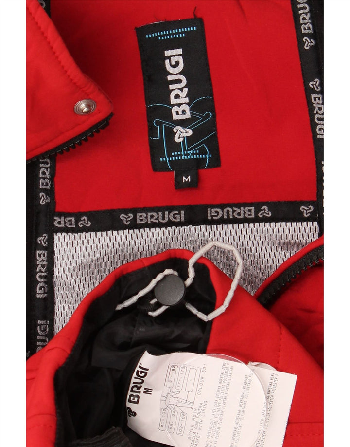 BRUGI muška jakna vjetrovka UK 38 Srednje crveni poliester