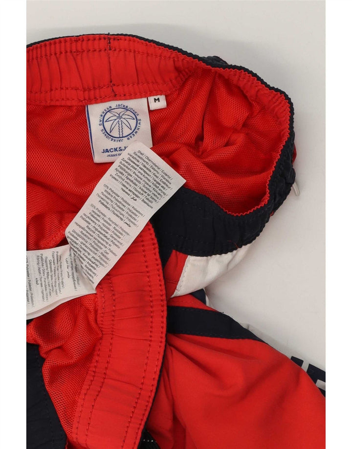 Jack & Jones muške kratke hlače za plivanje srednje crvene boje od poliestera